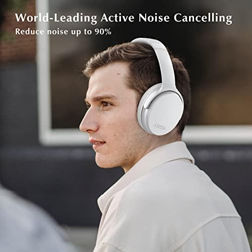 SRHITM NC35 Slušalice za uklanjanje buke Bežični Bluetooth 5.3 Paket sa pakiranjem 4 Zamjena slušalica, audio kabel 3,5 mm / tip-c