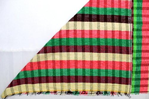 Ručno rađeni ručni tkani Chindi tepisi pravougaoni tepih Durrie Reciklirani boemski vrt na plaži prostirka za jogu Indijski pod Kilim
