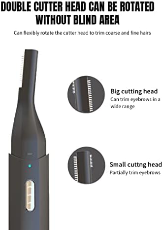 Električni trimer za obrve Punjivo sredstvo za uklanjanje dlaka precizno sredstvo za uklanjanje obrva brijač za vrat brade
