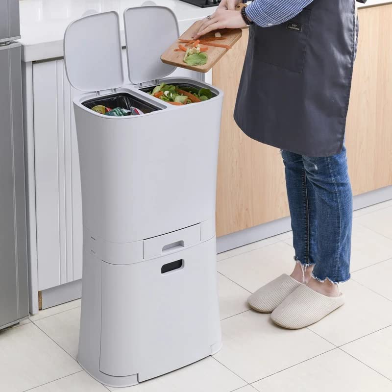 Wenlii Kuhinjska smeća može klasificirati dnevni boravak suhim i vlažnim odvajanjem velikih smeća za smeće