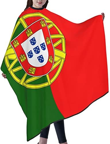 Frizura, portugalska zastava za muškarce Ženska frizura pregače rezanje kose za kosu za kosu Stylist šampon salon 55 x 66 in