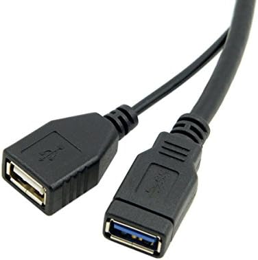 CABLECCBLACK USB 3.0 MUŠKAO TO DUAL USB ženski dodatni podaci Y produžni kabel za 2,5 Mobilni hard disk 1118SBVGo6G 6 2017-11-18 02:01:10