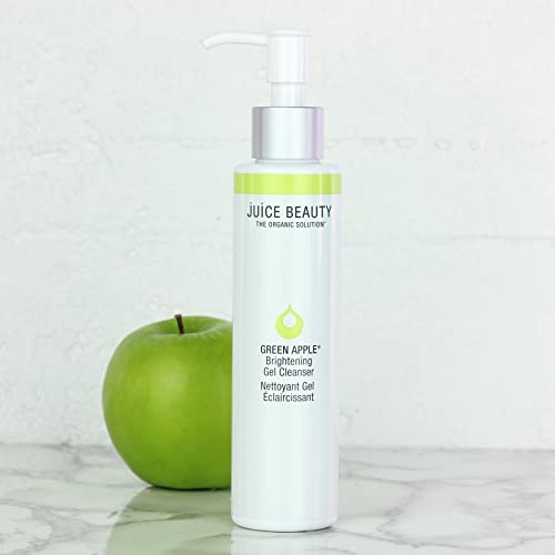 Juice Beauty Green Apple osvjetljavajući gel čista za čišćenje čista za čišćenje bogataša za svjetliju ten - 4,5 fl oz