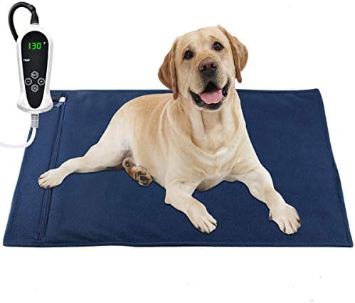 Riogoo jastuk za grijanje kućnih ljubimaca, električni jastučić za grijanje pasa i mačaka u zatvorenom prostoru sa automatskim isključivanjem