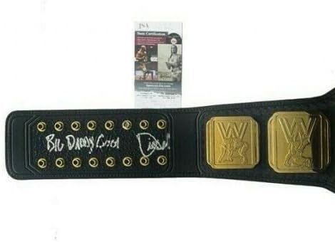 Dizel potpisan i upisani WWE Intercontinental Champion Belt JSA Coa Kevin Nash - autogramirani hrvanje raznih predmeta