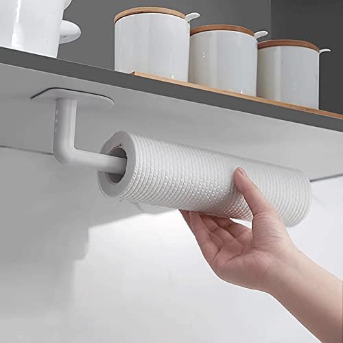 Uxzdx kuhinjski papir za ručni nosač ručni nosač za vješalice toaletni držač papira Kupatilo Organizator polica nosača kabineta viseći držač