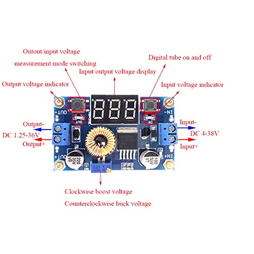 1pcs XL4015 5A High Power 75W DC-DC podesivi pastup modul