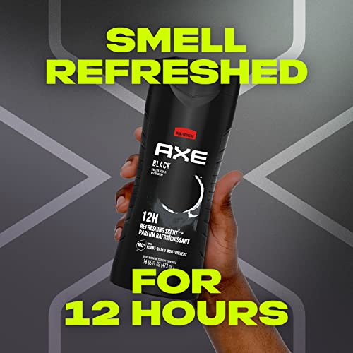 AXE Body Wash 12h osvježavajuće sredstvo za čišćenje mirisa Black Frozen Pear i Cedarwood muško pranje tijela sa 100 posto hidratantnim