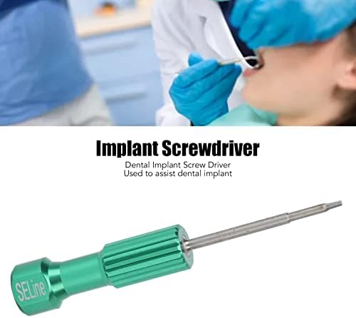 Odvijač za zubni implantat, alat za vozača za implantat AntiSlip prijenosni zubni odvijač tehničar za sadnju nosača alat za stomatološke