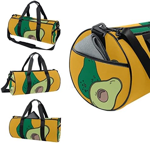 MaMacool avokado Slice Heal Fresh Green torba za nošenje preko ramena platnena putna torba za teretanu Sport Dance Travel Weekender