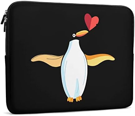 Volim pingvini kompatibilne s MacBook HP Dell, slatka laptop rukava vodootporna futrola tvrda ljuska za muškarce žene 10 inča