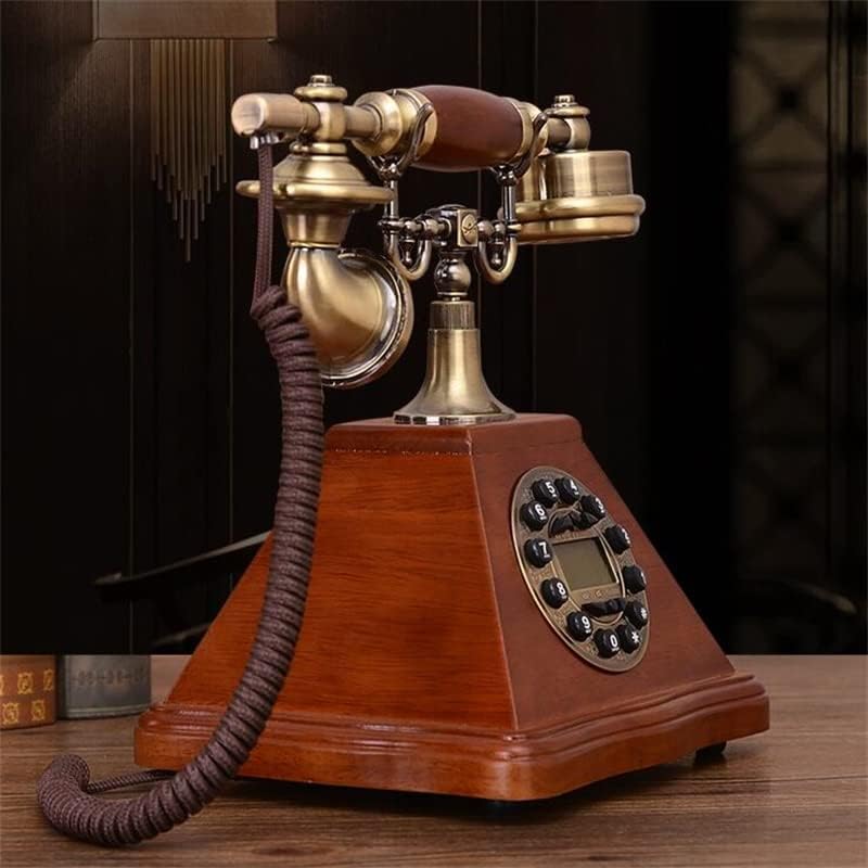 Gayouny push-to-biranje Telefonski desk ožičeni biranje Telefon fiksni digitalni retro telefon biranje telefona