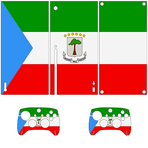 Zastava države Ekvatorijalna Gvineja Xbox SeriesX Konzola i kontroler Skins Vinil kože Naljepnica naljepnica za naljepnice