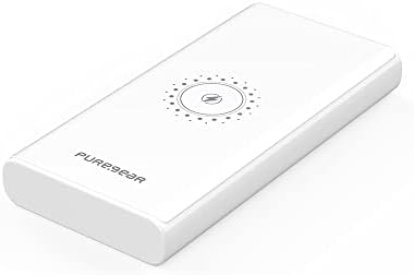 PureGear 10w Qi certificirani brzi prijenosni bežični punjač za iPhone 14/14 Plus / 14 Pro / 13/13pro /13promax/12/12 Pro, AirPods