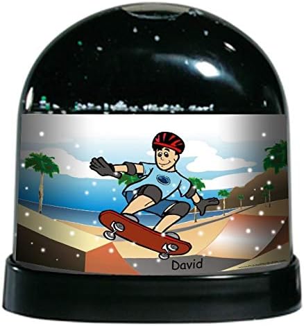 PrintPrefection.com Personalizirani NTT Cartoon Karikatura snijega Globe Poklon: skejtbord muško