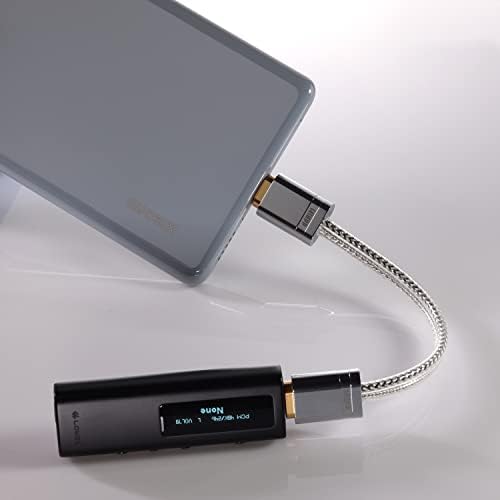 Linsoul DDHIFI TC09S HIFI USB-C do USB-C OTG NYX serije Kabel za pretvornik za audio kanalo za audio zaslon za audio za audiofile