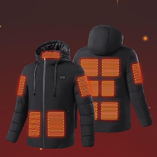 Muškarci Grijana odjeća i jakne Vožnja skijaškim ribolovom Vanjski toplim pamučnim kaputom punjenje jakne za jaknu od toplotne kapuljače