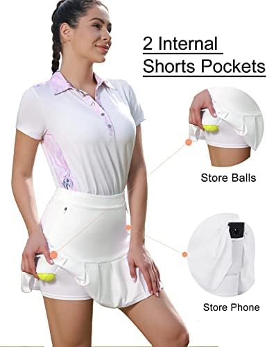 Jack Smith ženske tenis skrots suknje sa 4 džepovima naglih visokog struka golf atletske suknje