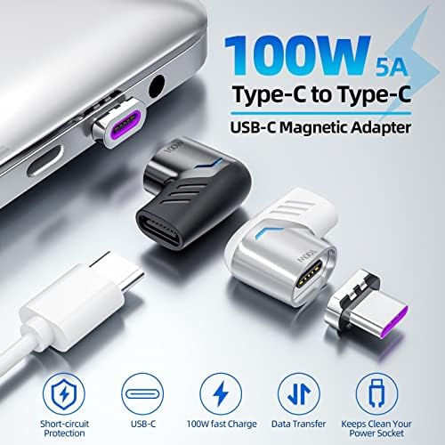 Boxwave adapter kompatibilan sa infinix nulta x Pro - magnetosnap PD kutni adapter, magnetski PD kut punjenje adapter uređaja za uštedu