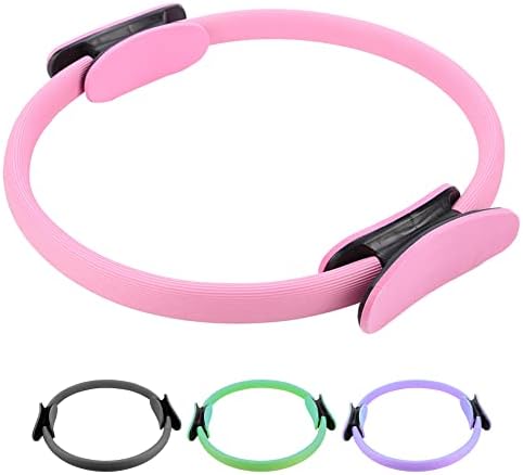 ANKROYU 4 boje pilates oprema za prstena otpora, pilates krug za kućnu vježbu poput unutarnjeg bedro vježbi, fitness i karlični podni