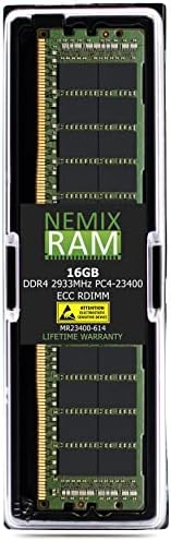 Nemix Ram 32GB 2x16GB DDR4-2933 PC4-23400 1RX4 ECC Registered Server memorija Nemix Ram