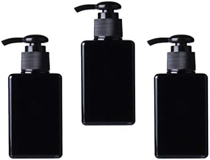 Topbathy 3pcs plastični šampon boca boca za bocu za bocu za bocu za tuširanje Gel boca za kupatilo putni šampon pumpa dispenzer