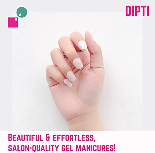 Dipti Semi sušeni Gel za nokte za nokte set naljepnica-brzo & amp; Lako Salon-kvaliteta manikure! Radi sa bilo kojom UV lampom, dugotrajan-uključuje: