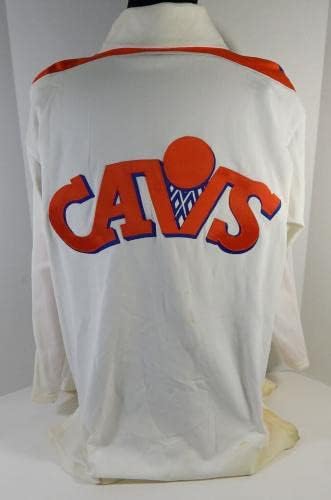 1986-87 Cleveland Cavaliers Hot Rod Williams 18 Igra Polovna bijela jakna Pant 4 1 - NBA igra koja se koristi