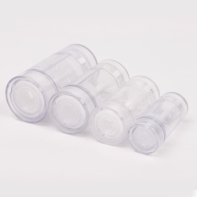 2 komada 50ml Clear Empty Deodorans kontejneri za uvrtanje dezodoransa spremnika prazne dezodoransne cijevi za punjenje dezodoransnih