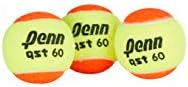 Penn QST 60 teniske lopte - teniske lopte sa narandžastom tačkom za mlade za početnike - 3 Ball Polybag