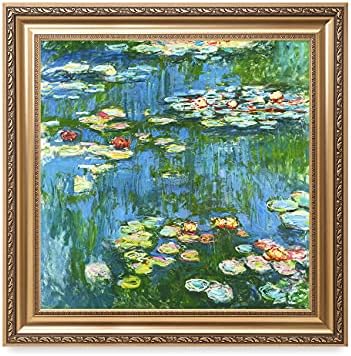DECORARTS-vodeni ljiljan 1914, Claude Monet Art reprodukcija. Giclee Print& Muzej kvalitete uokvirena umjetnost za zid dekor. Uokvirena