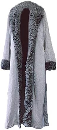 Zsqaw Pajama Woman Winter Ženski ogrtač Ženski zimski baršunast Debela topla ogrtač Flannel Night haljina za spavanje Noćenje noćenje