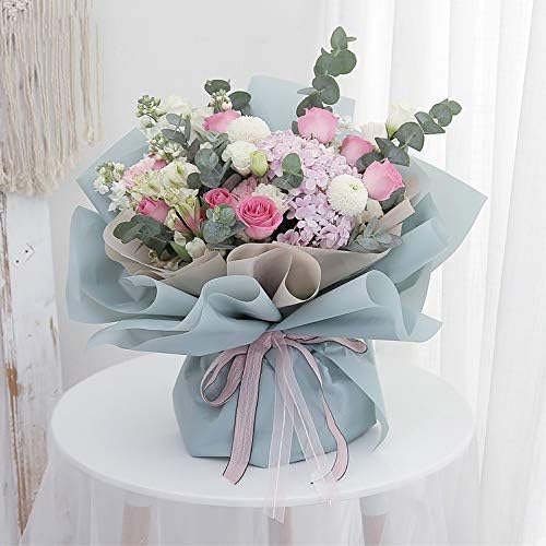 BBC papir za umotavanje cvijeća u rolnu vodootpornog cvjetnog buketa poklon za vjenčanje, Dan zaljubljenih, rođendan, 24 inča X66