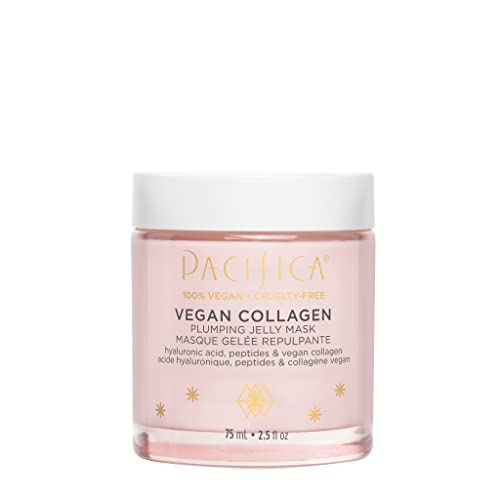 Pacifica Beauty | Vegan Collagen Creamy Face Wash + krema za lice za oporavak preko noći | sredstvo za čišćenje, hidratantna krema