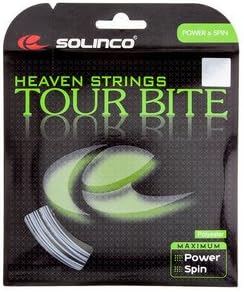 Solinco-Tour Bite Tenis String Silver-