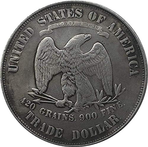 Challenge Coin 1883 Trade Dollar Coin Copy Copy Ornamenti Collection Gift Coin kolekcija