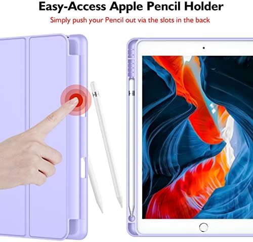 iMieet iPad futrola 9. generacije 2021/ iPad futrola 8. generacije 2020 10,2 inča sa držačem za olovku, futrola za iPad 7. generacije