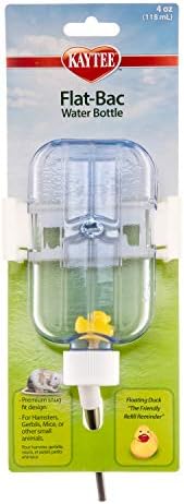Kaytee Flat-Bac flaša za vodu za kućne ljubimce hrčke, Gerbile i miševe, 4 oz