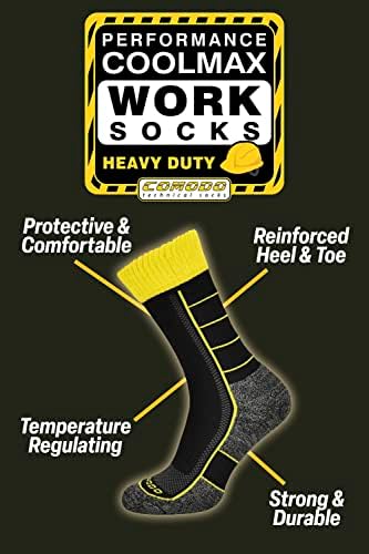 Comodo muške radne čarape za ljetne prozračne coolmax čarape za čizme