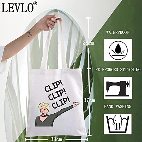 LEVLO Real Housewives TV Show kozmetička torba Dorinda Medley Fans Gift Clip Clip Makeup Zipper torbica torba za žene djevojke