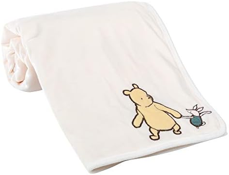 Jagnjad & Ivy Disney Baby Storytime Pooh Ultra meka flis beba pokrivač-krema