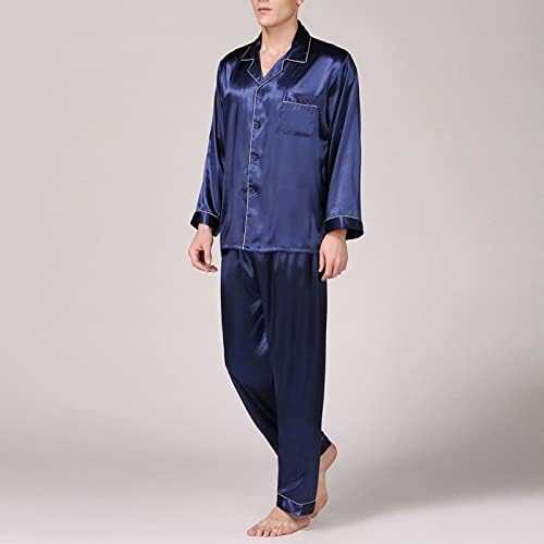 Muška odijela Slim Fit klasični set odjeće za spavanje muške pantalone pidžame bluze kardigan Loungewear i muški Setovi odijela