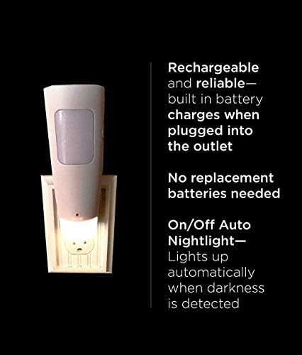Westek LED svjetla za hitne slučajeve za nestanak struje kod kuće, 2 Pack - 3 funkcija svjetla za nestanak struje, punjiva svjetiljka