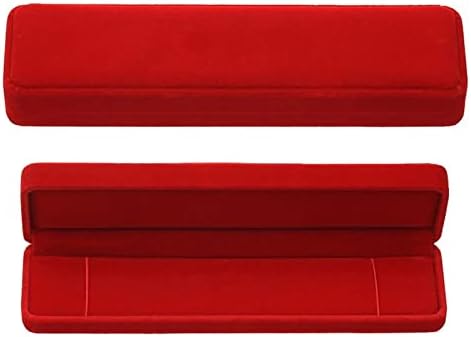 Zsedp torbica za čuvanje vjenčanog nakita crveni baršunasti prsten naušnice ogrlica privjesak narukvica Organizator za pohranu Poklon