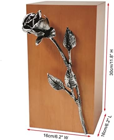 Jedinstvena umjetnička kremacija urne ruže - pogrebna urna za urne za odrasle Pepeo