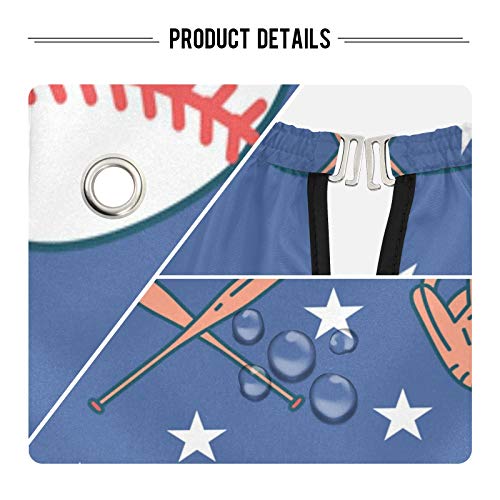 Baseball Softball Sport Game Barber Cape & Beard Rechron 2 u 1- Profesionalni ogrtač za rezanje kose sa 2 usisne čaše, vodootporne