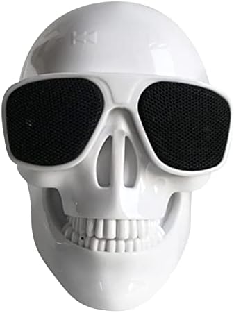 XUnion 31fd18 prijenosni kostur lobanje Bluetooth bežični zvučnik Halloween radio zvučnik poklon