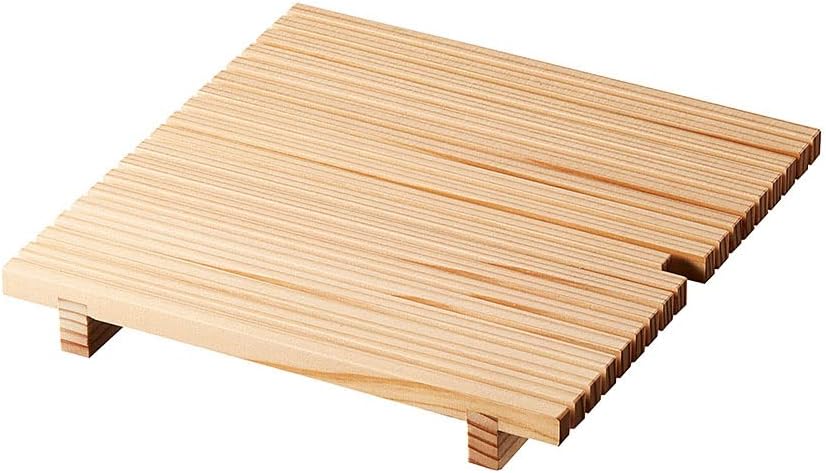 Cedar je proslavljen za srebrni bento kutiju, cca. 7,7 x 7,7 x 1,3 inča, lakirač, drveni proizvodi
