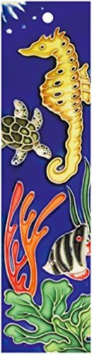 Aquarium Serija 4-dekorativna keramička umjetnička pločica-kućni broj-2 x8. 5En Vogue