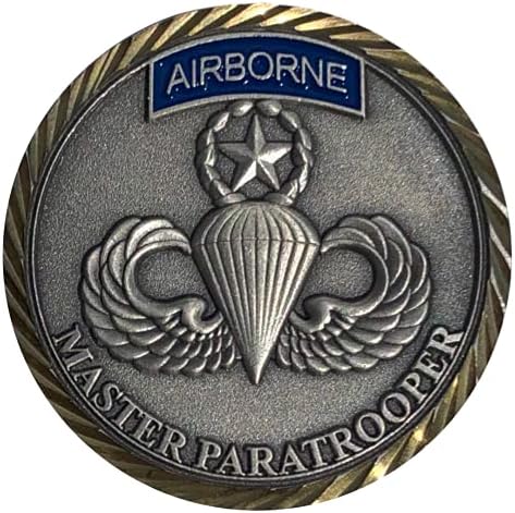 Vojska Sjedinjenih Država SAD Airborne Master Paratrooper Challenge Coin